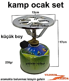 KAMP OCAK KÜÇÜK BOY 230 GR KARTUŞ PİKNİK TÜPÜ KAMP