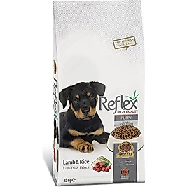 Reflex Kuzu Etli & Pirinçli Açık Yavru Köpek Maması 1Kg