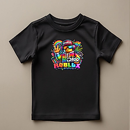 Roblox Baskılı Normal Kalıp  Çocuk Tişört