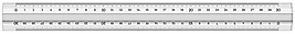 HATAS TRİBLDESİMETRE ŞEFFAF 30 CM 00250