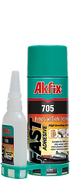 AKFİX MDF KİT HIZLI YAPIŞTIRICI AHŞAP,PLASTİK,METAL İÇİN  200 ML + 50 GR.