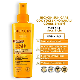 Bıoxcın Sun Care Sprey 50 spf