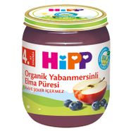 Hipp Yaban Mersinli Elma Püresi Kavanoz Mama 125 gr