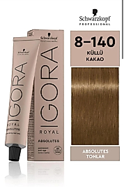 İGORA ROYAL ABSOLUTE SAÇ BOYASI 60 ML. (8-140 KÜLLÜ KAKAO)
