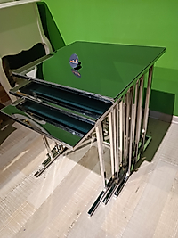 MERCAN MOBİLYA VE AKSESUAR, T AYAK KROM SEHPA ,ZİGON SEHPA ,SERVİS SEHPASI , YAN SEHPA