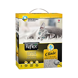 Reflex Klinik Özel Formüllü Topaklanan Kedi Kumu (6 L)