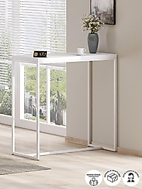 Bar Masası & Mutfak Adası Beyaz Beyaz