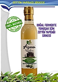 ZEYTİN YAPRAĞI SİRKESİ 500 ML (DOĞAL FERMENTE İÇİMLİK )