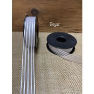 FİTİLLİ KURDALE  BEYAZ 2,5 CM