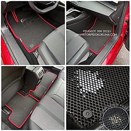 Peugeot 308 2020+ Akıllı Premium Eva Oto Paspas (Aksesuarlar Fiyata Dahil Değildir)