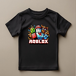 Roblox  Baskılı Normal Kalıp  Çocuk Tişört