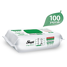 Sleepy Yüzey Temizlik Havlusu Beyaz Sabun 100Lü