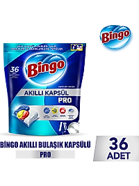Akıllı Kapsül Pro Bulaşık Makinesi Deterjanı Tableti 36'lı