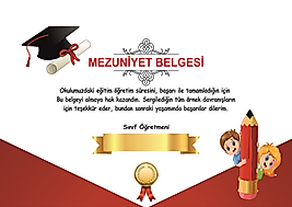 MEZUNİYET BELGESİ