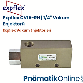 Expflex CV15-RH | 1/4" Vakum Enjektörü