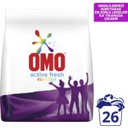 Omo Active Fresh Toz Çamaşır Deterjanı Renkliler İçin 26 yıkama 4 kg