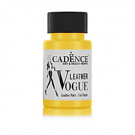 LEATHER VOGUE DERİ BOYASI LV-02 SARI 50 ML