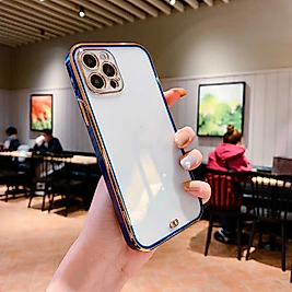 Samsung Galaxy A72 Sararmaz Mika Telefon Kılıfı Lacivert