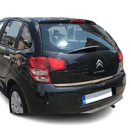 Citroen C3 Krom Bagaj Alt Çıta (formlu) 2010-2015 Arası P.Çelik