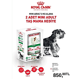 Royal Canin Mini Adult 2 Kg + 2 Adet Yaş Mama Hediyeli