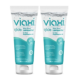 Viaxi Glide Su Bazlı Kayganlaştırıcı Jel 200 ml X 2 Adet