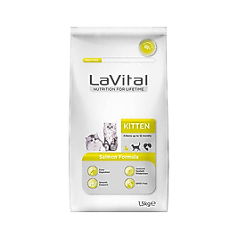 La Vital Kitten Somonlu Yavru Kedi Maması (1,5 kg)