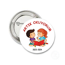 ARTIK OKUYORUM ROZETİ