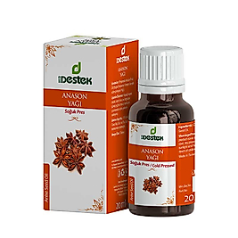 DESTEK ANASON YAĞI 20 ML (SOĞUK PRES)