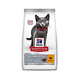 Hill's Science Plan Tavuk Etli Kısırlaştırılmış Yavru Kedi Maması (1,5 kg)
