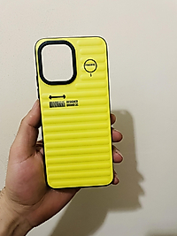 Redmi 12 Tırtıklı Telefon Kılıfı Sarı
