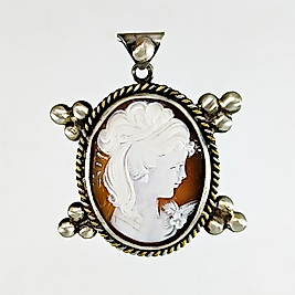 VİKTORYA DÖNEMİ CAMEO KOLYE