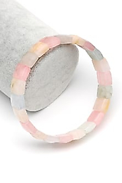 Akuamarin-Heliodor-Morganit Doğaltaş Rolex Bileklik