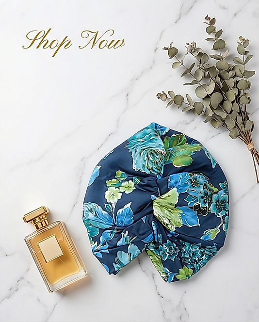 Önü düğümlü dolgulu desenli yaldızlı bone