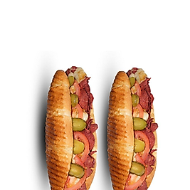 2'li Tam Porsiyon Ekmek Arası Sucuk