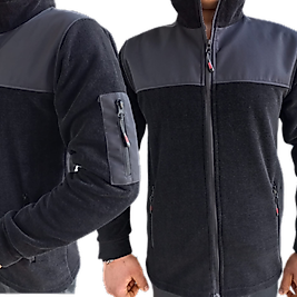 POLAR MONT SOFTSHELL Detaylı 3 Cepli Siyah Renk