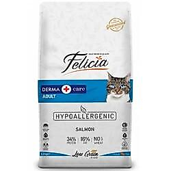 Felicia Düşük Tahıllı Somonlu Kedi Maması 12 Kg
