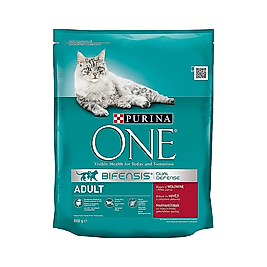 Purina One Sığır Etli Yetişkin Kedi Maması (800 g)