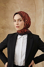 Spring Eşarp Leopar Yeni Desen