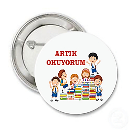 ARTIK OKUYORUM ROZETİ