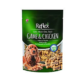 Reflex Av Hayvanlı ve Tavuk Etli Yetişkin Köpek Ödül Maması (150 g)