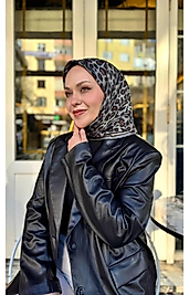 Locella Soft Pamuk Eşarp Gri