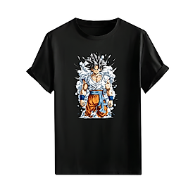 Anime Karakter Tarzı Baskılı Oversize Unisex Tişört