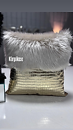 SUNİ DERİ VE PELUŞ KOMBİNLİ KIRLENTLER