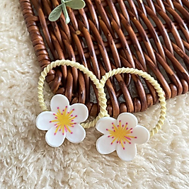 Bahar Çiçekleri Kız Çocuk 2li Bağlama Toka