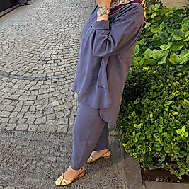 Fermuarlı Cupra takım (mor)