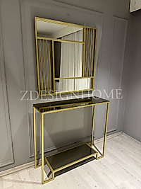 90 CM AYNA, 90X30X100 CM DRESUAR (RAF BRONZ AYNA ) Z02