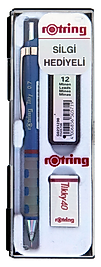Rotring Okul Seti Versatil+Min Silgi Hediyeli 0.7 MM Mavi RO-KK07-07M