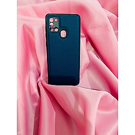 Samsung A21s Lacivert Soft Deri Telefon Kılıfı