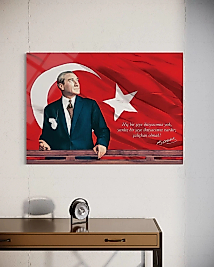 Atatürk Cam Tablo