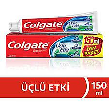 Colgate Üçlü Etki Dev Paket 150 Ml 12Lİ PAKET